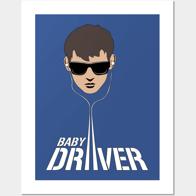 Baby Driver Wall Art by JJFDesigns